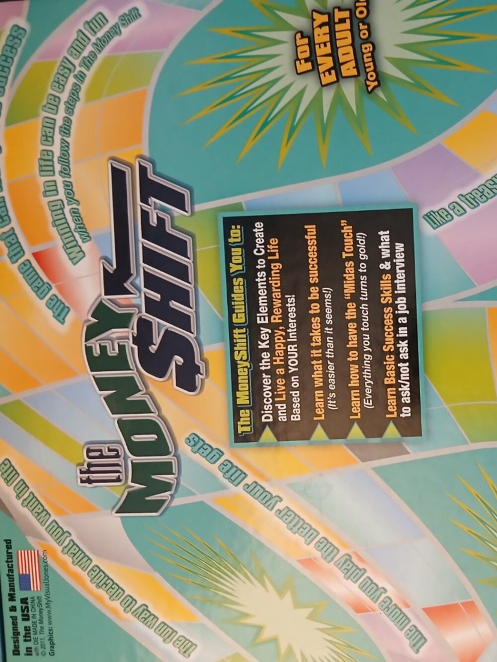 The Money Shift -Board game **new**